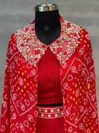 BHANDEJ SKIRT SHURG SET