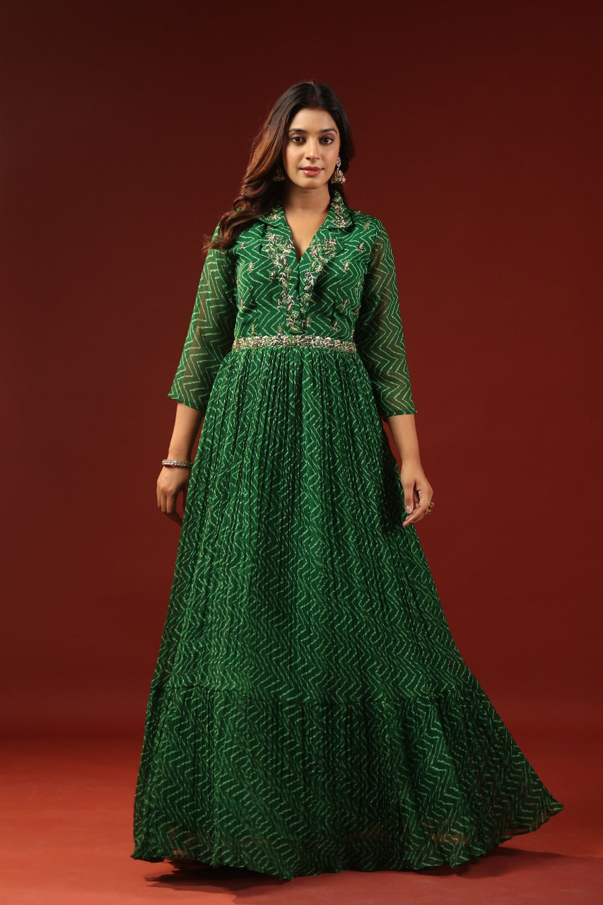 LAHRIYA SPECIAL HANDWORK GOWN