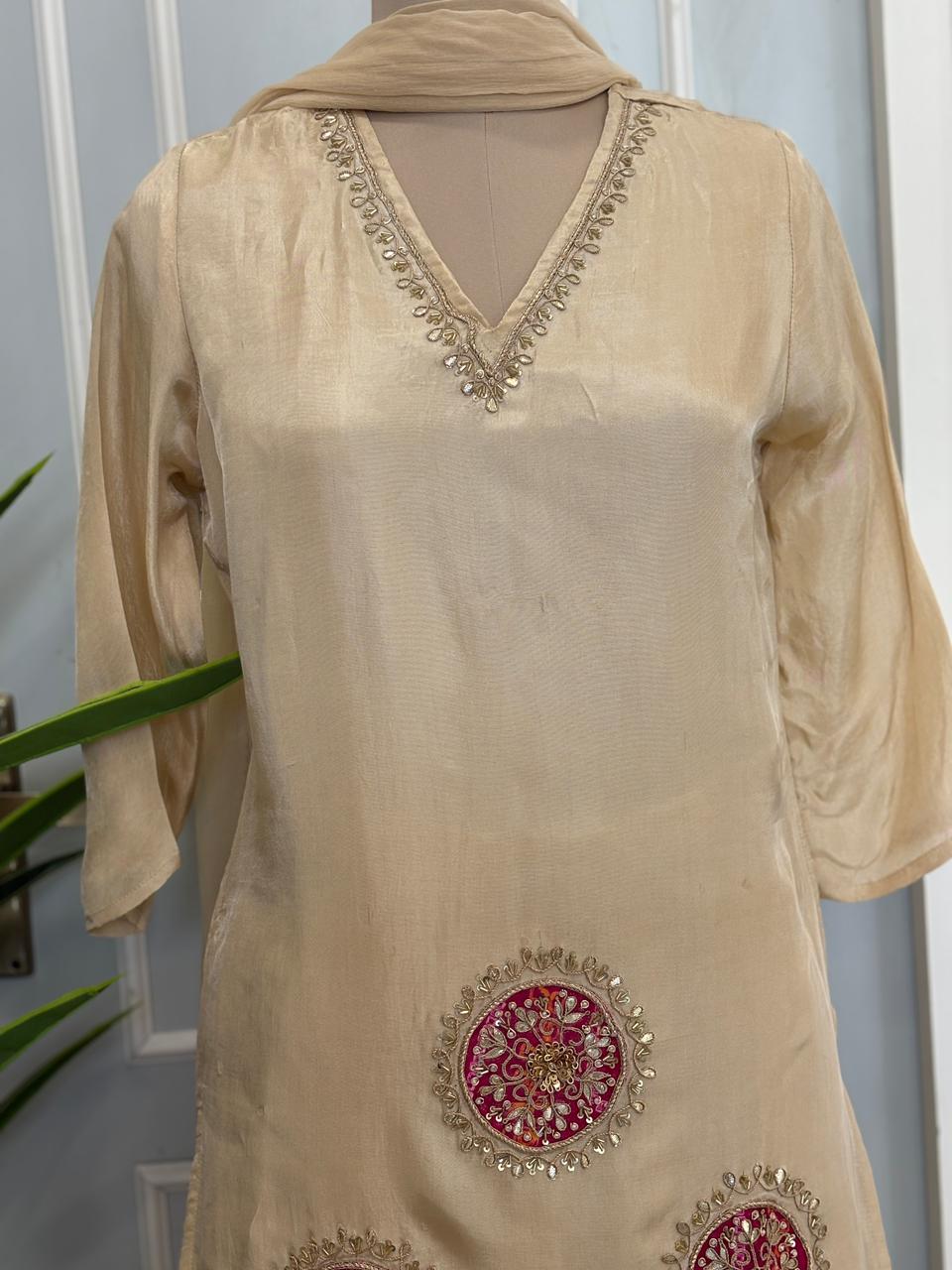Beautiful Handwork Sharara Set