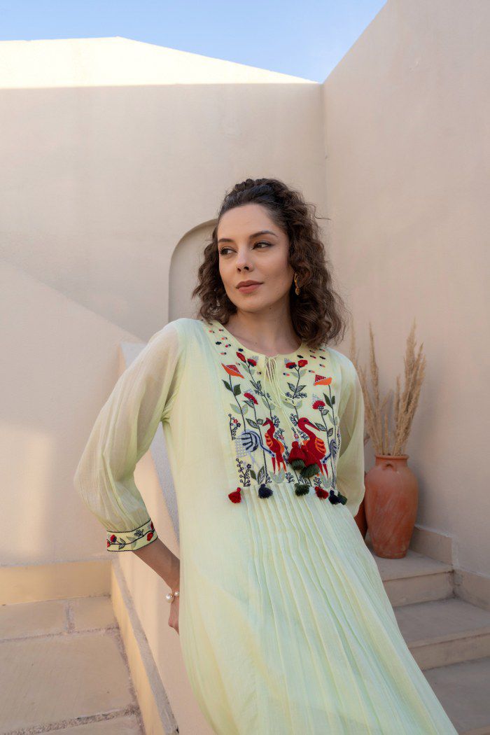 BEAUTIFUL MUL COTTON KURTA SET