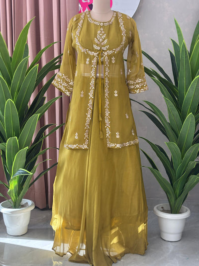 Premium Gota patti Handwork Skirt Set