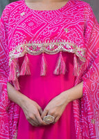 INDO-WESTERN BHANDEJ GOWN