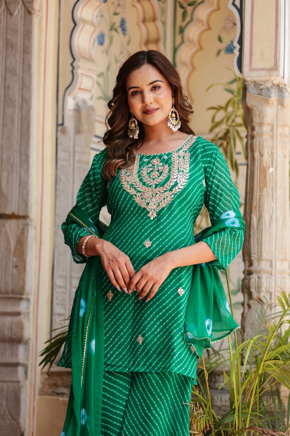 MOTHDA SPECIAL HANDWORK PLAZO SET