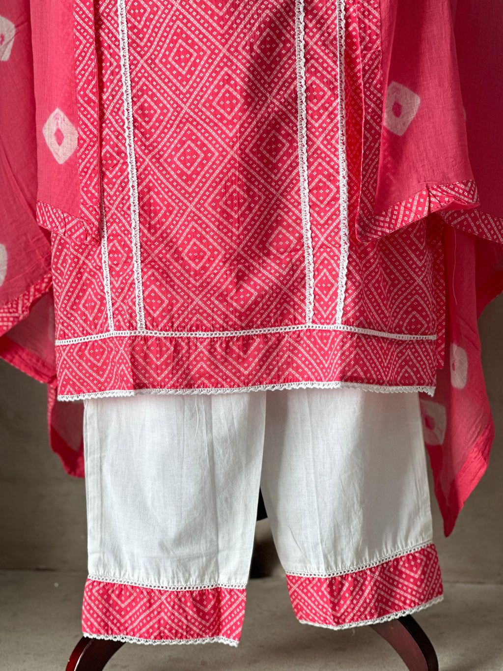 COTTON THREE PIECE SUIT SET