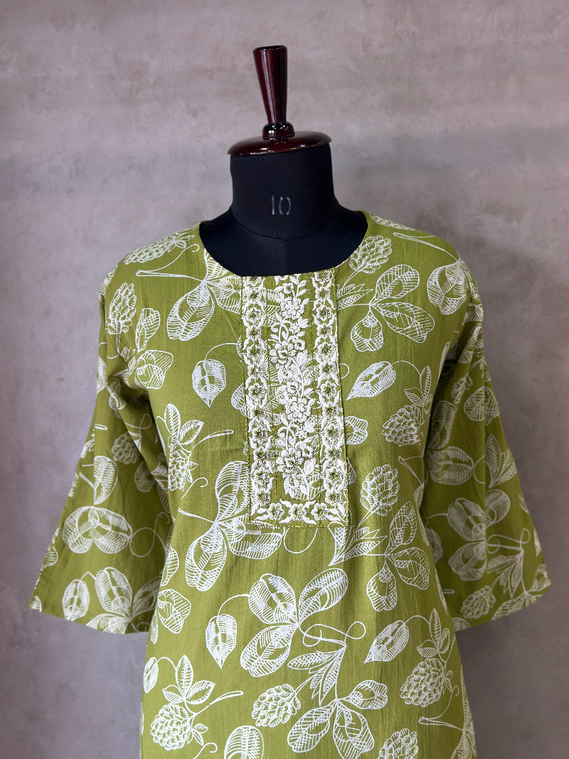 Classic Cotton Kurta Set In Big Size