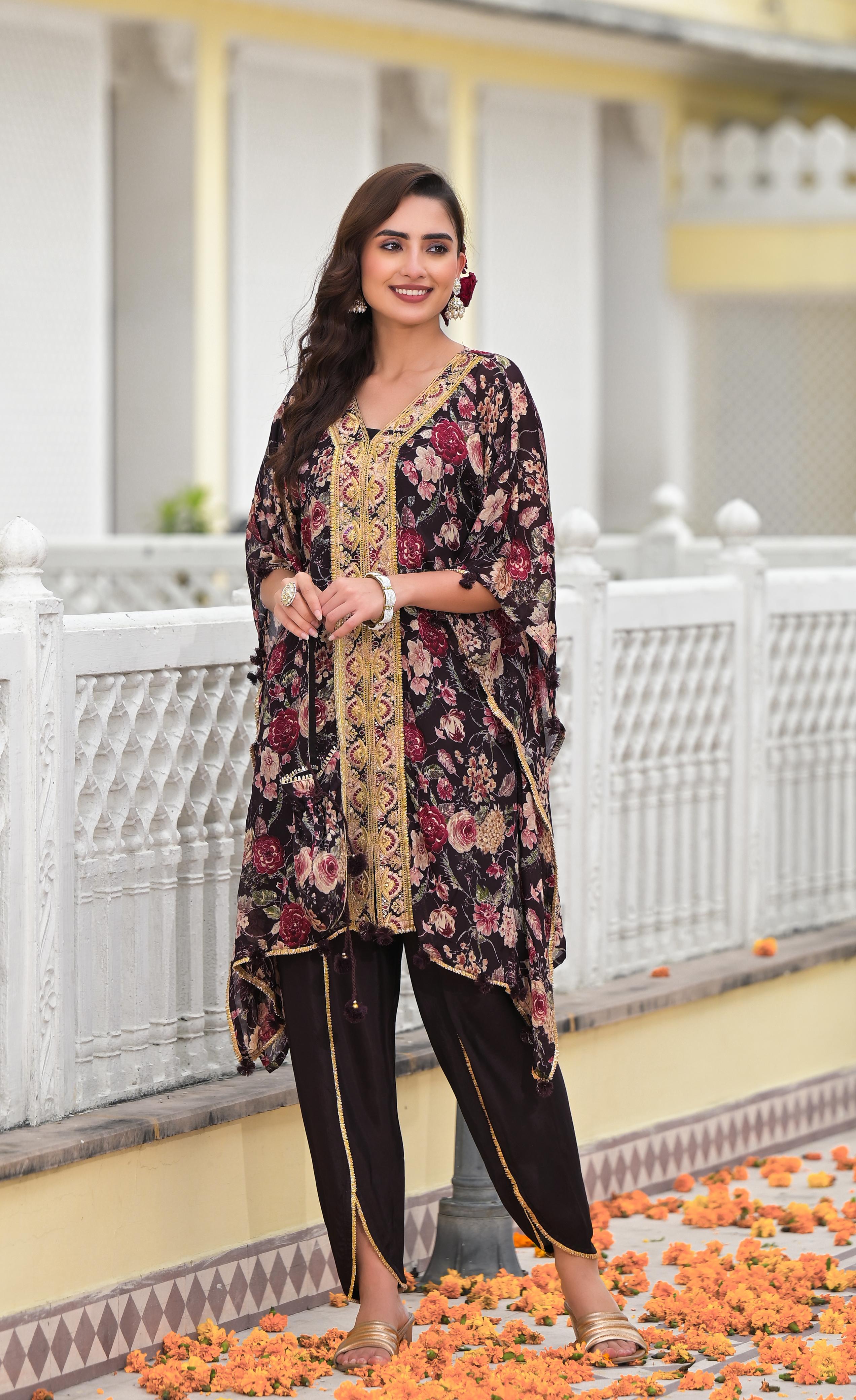 KAFTAN WITH POTALI SET