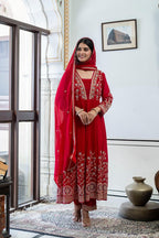 BEAUTIFUL ANARKALI SUIT SET