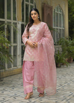 COTTON SUIT WITH FHARSI SUIT