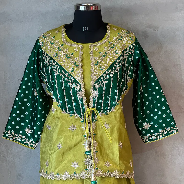 INDO FUSION HANDWORK PLAZO SET - Master