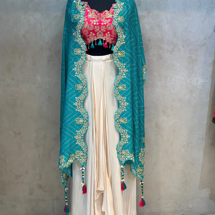 INDO-FUSION SHURG SKIRT SET - Master