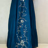 PURE CHINON INDO-FUSION GOWN - Master