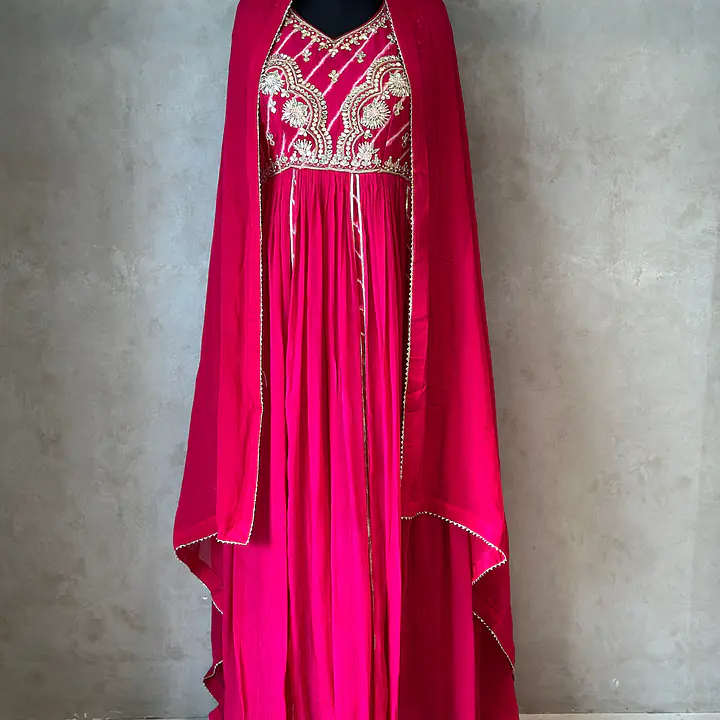 BRIDE SPECIAL LAHARIYA HANDWORK SUIT - Master