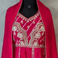 BRIDE SPECIAL LAHARIYA HANDWORK SUIT - Master