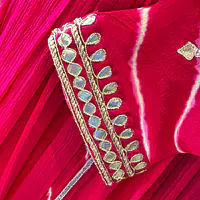 BRIDE SPECIAL LAHARIYA HANDWORK SUIT - Master