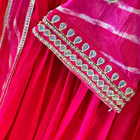 BRIDE SPECIAL LAHARIYA HANDWORK SUIT - Master