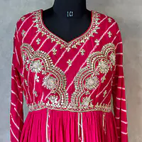 BRIDE SPECIAL LAHARIYA HANDWORK SUIT - Master