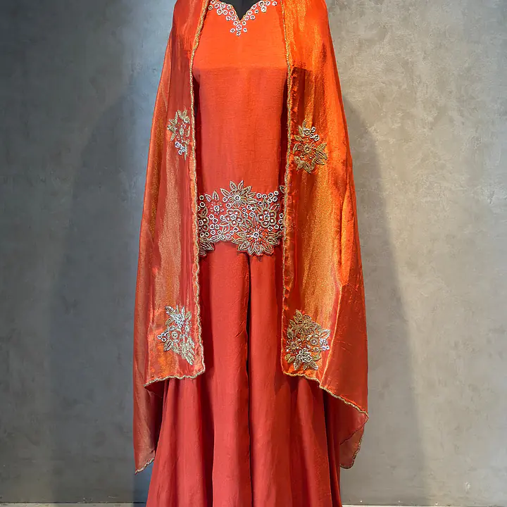 BEAUTIFUL INDO-FUSION PLAZO SET - Master
