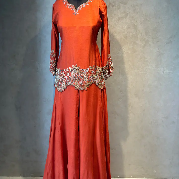 BEAUTIFUL INDO-FUSION PLAZO SET - Master