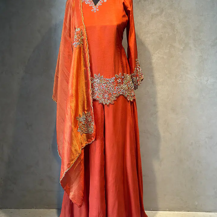 BEAUTIFUL INDO-FUSION PLAZO SET - Master