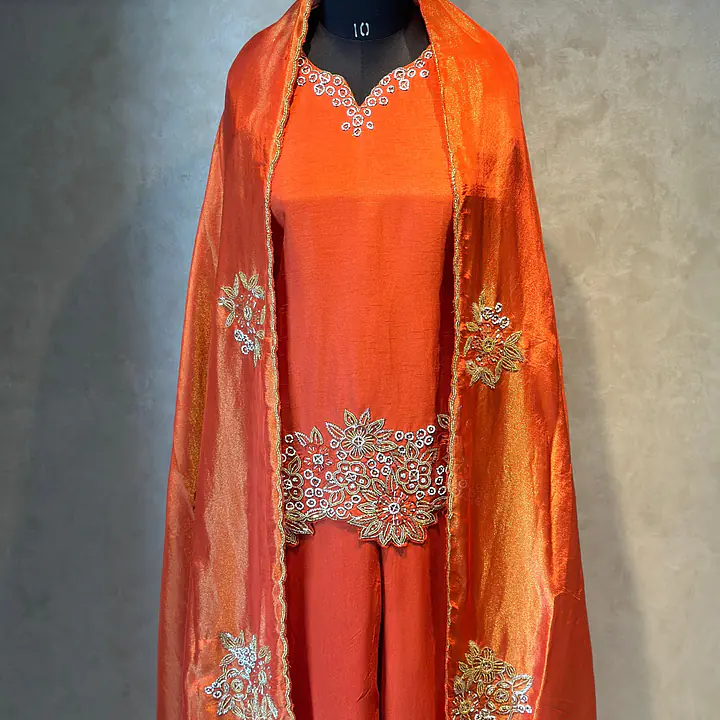 BEAUTIFUL INDO-FUSION PLAZO SET - Master