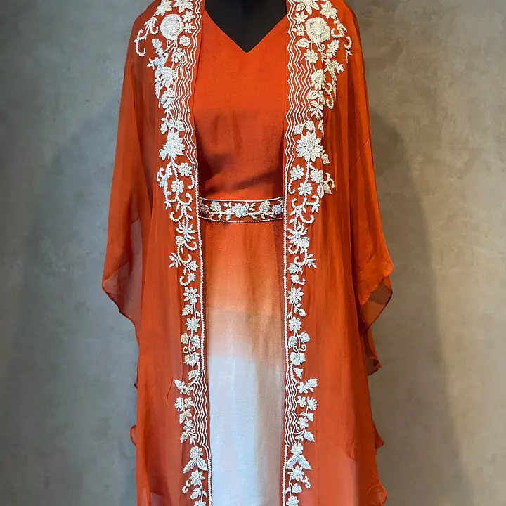 DESIGNER KAFTAN SET IN HANDWORK - Master