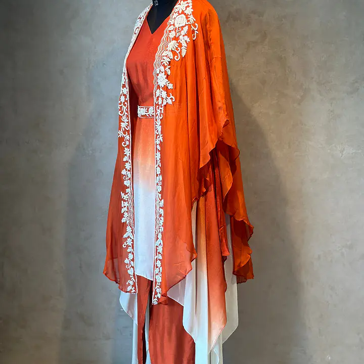 DESIGNER KAFTAN SET IN HANDWORK - Master