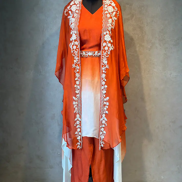 DESIGNER KAFTAN SET IN HANDWORK - Master