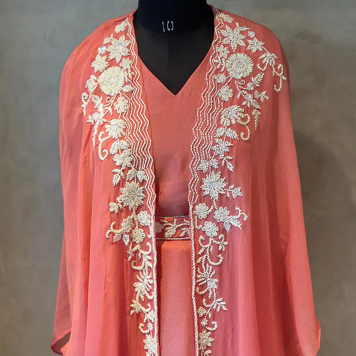 DESIGNER KAFTAN SET IN HANDWORK - Master