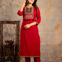 AJRAKH PRINT SUIT SET - Master