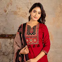 AJRAKH PRINT SUIT SET - Master
