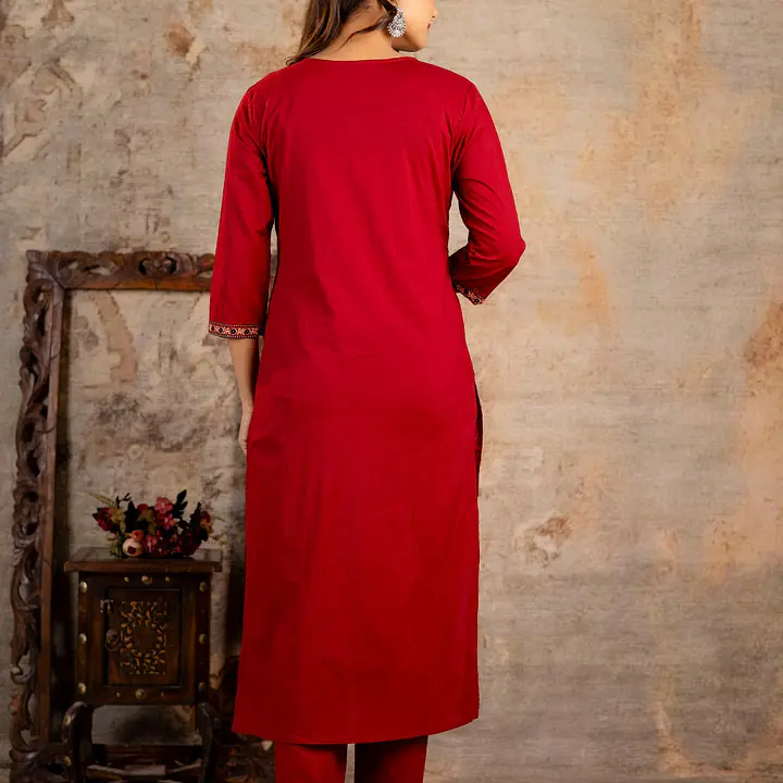 AJRAKH PRINT SUIT SET - Master