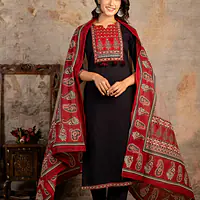 AJRAKH PRINT SUIT SET - Master