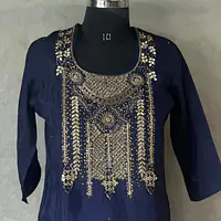 THREE PIECE SUIT SET WITH HANDWORK - Master