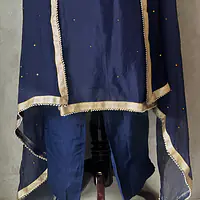 THREE PIECE SUIT SET WITH HANDWORK - Master