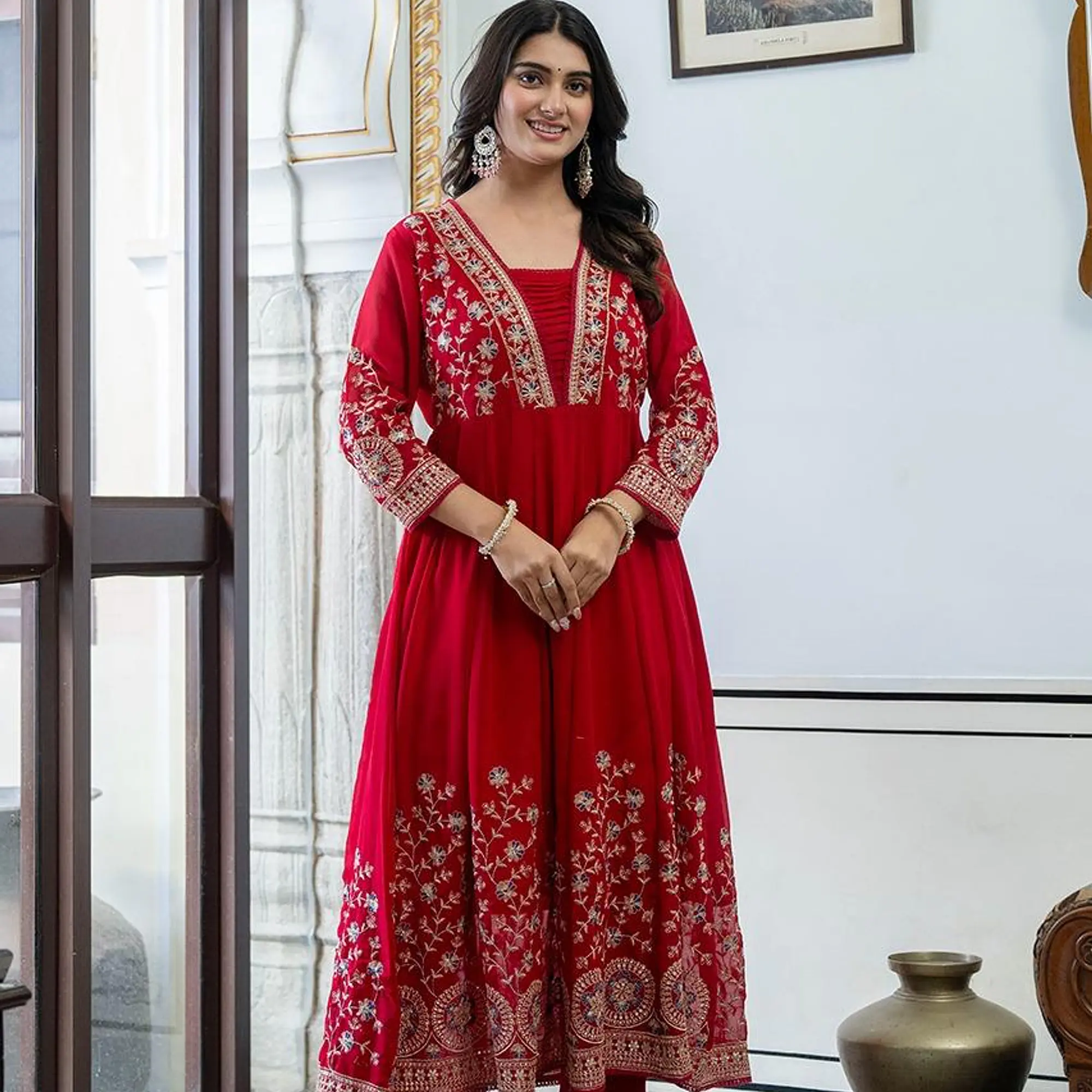 BEAUTIFUL ANARKALI SUIT SET - Master