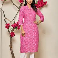 COTTON LAHARIYA KURTIS - Master