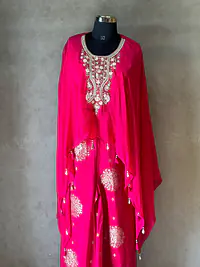 PURE CHINNON HANDWORK KAFTAN SET - Master