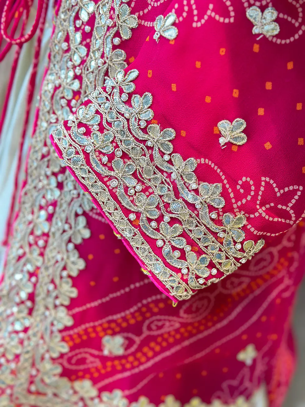 INDO-FUSION GOTA PATTI HANDWORK JACKET SET - Master