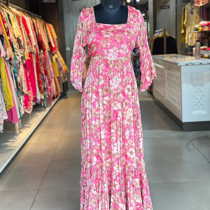 CHINON ONE PIECE ANARKALI GOWN - Master