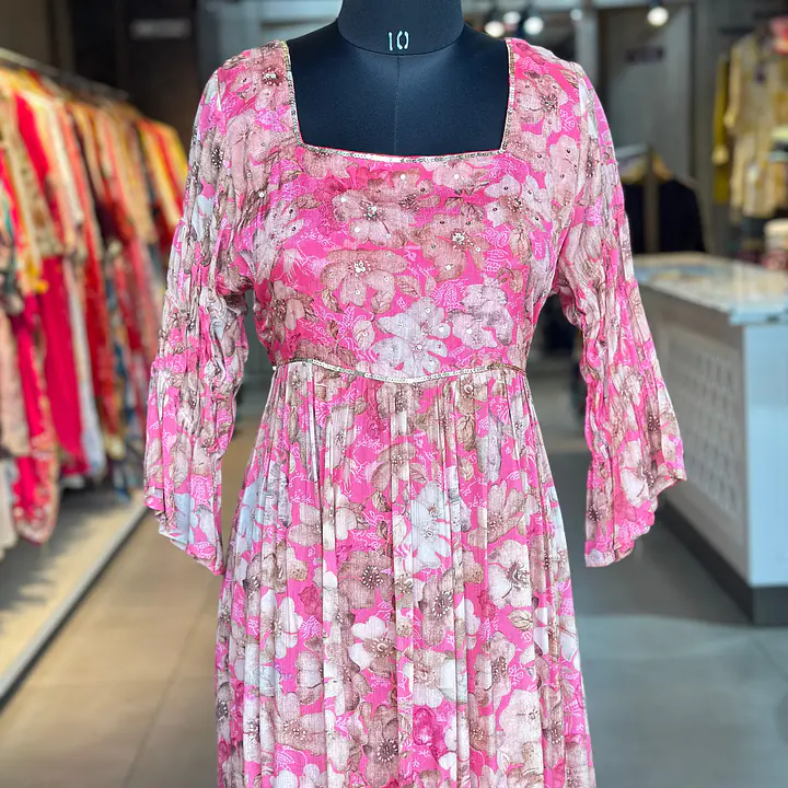 CHINON ONE PIECE ANARKALI GOWN - Master