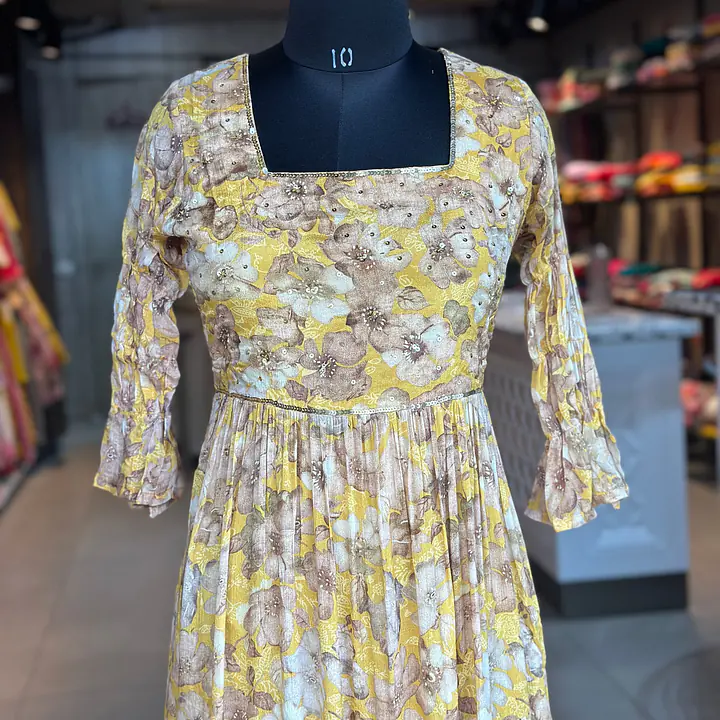 CHINON ONE PIECE ANARKALI GOWN - Master