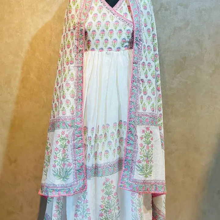 Anarkali In Angrakha Suit - Master