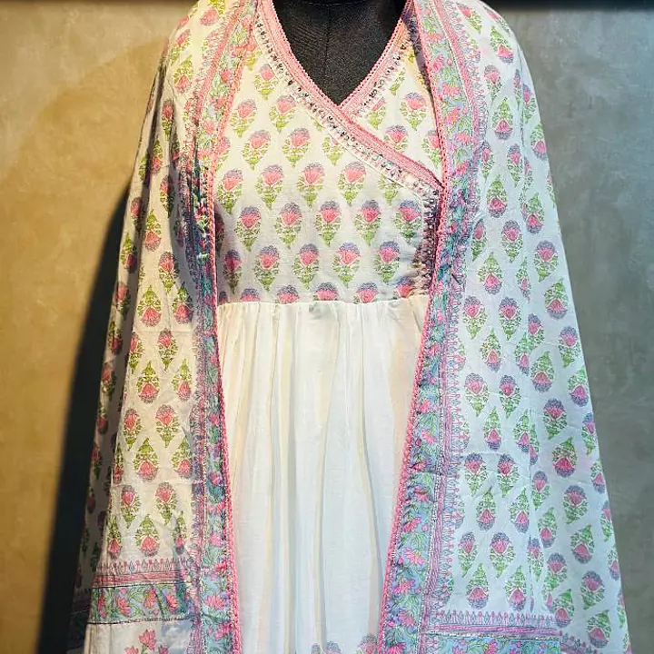 Anarkali In Angrakha Suit - Master