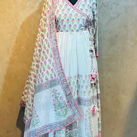 Anarkali In Angrakha Suit - Master