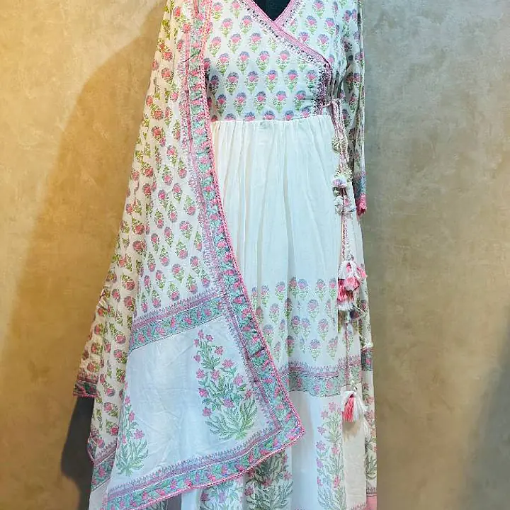 Anarkali In Angrakha Suit - Master