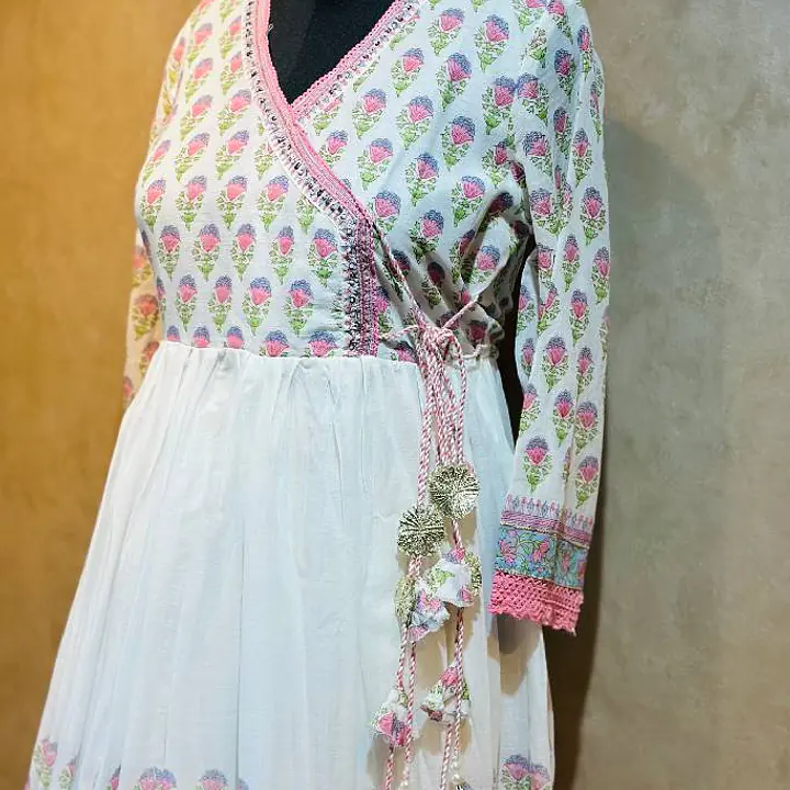 Anarkali In Angrakha Suit - Master